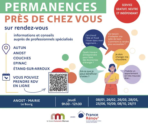 Permanences et conseils pour vos projets de rénovation