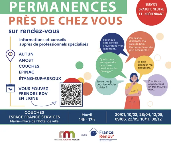 Permanences et conseils pour vos projets de rénovation