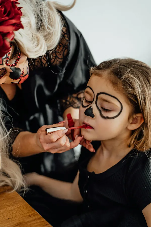 Maquillage d'Halloween