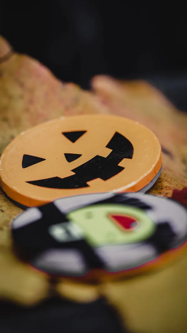 Atelier création de rondelles décoratives Halloween