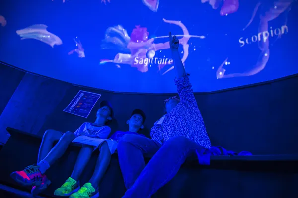 Planétarium au carré