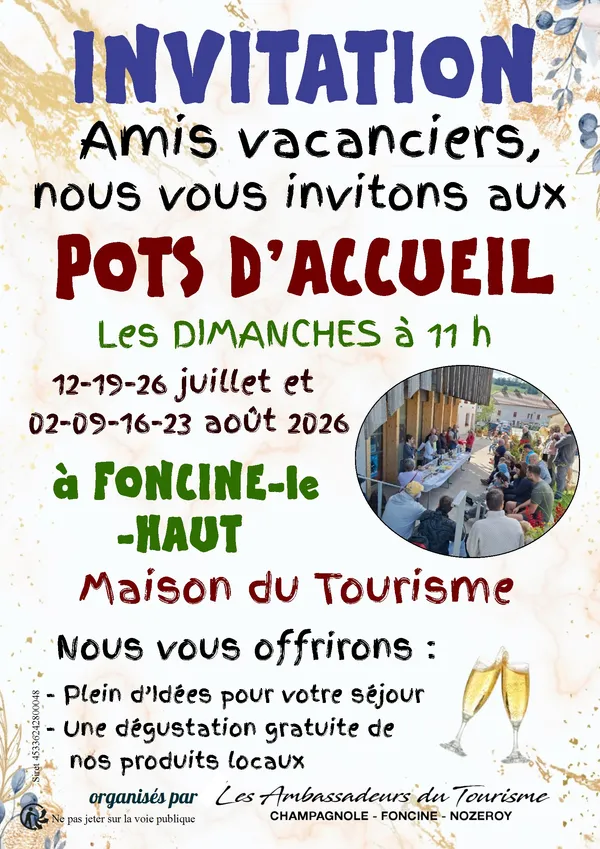 Pot d'accueil