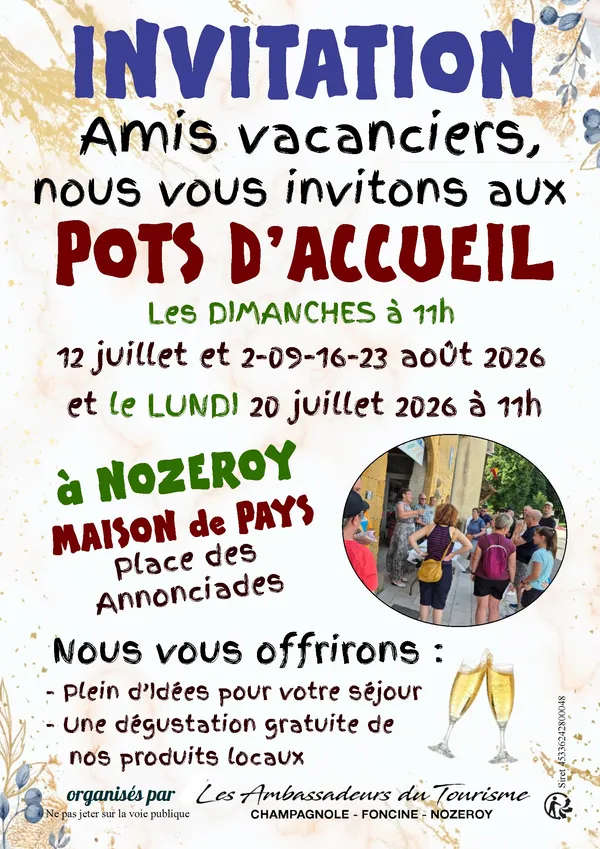 Pot d'accueil