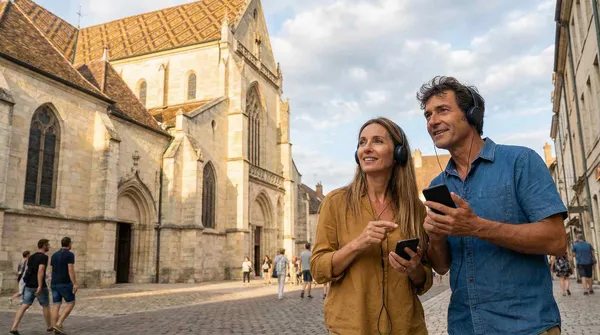 AudaTours Visite audio de Beaune : Légendes, vignobles et splendeurs de Saint-Nicolas