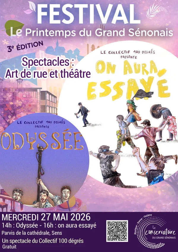 Printemps du Grand Sénonais - Art de rue et théâtre