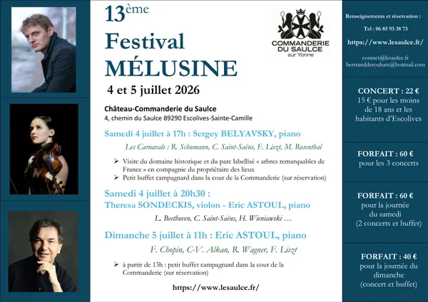 Festival Mélusine 13ème édition