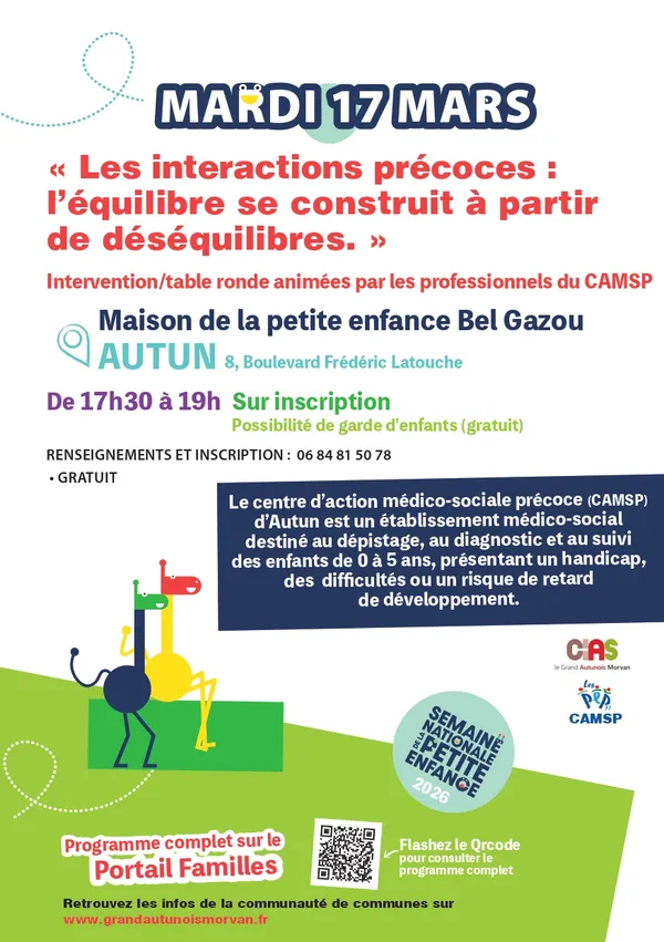 Les interactions précoces : l'équilibre se construit à partir de déséquilibres