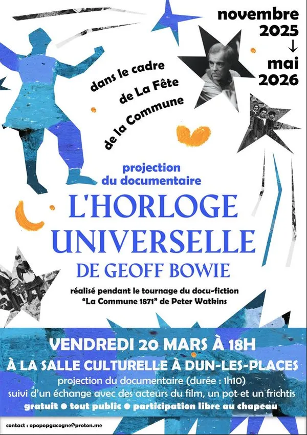 Projection du documentaire l'horloge universelle