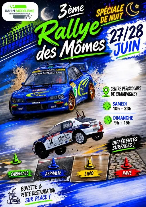 Rahin Modélisme : 3ème Rallye des Mômes
