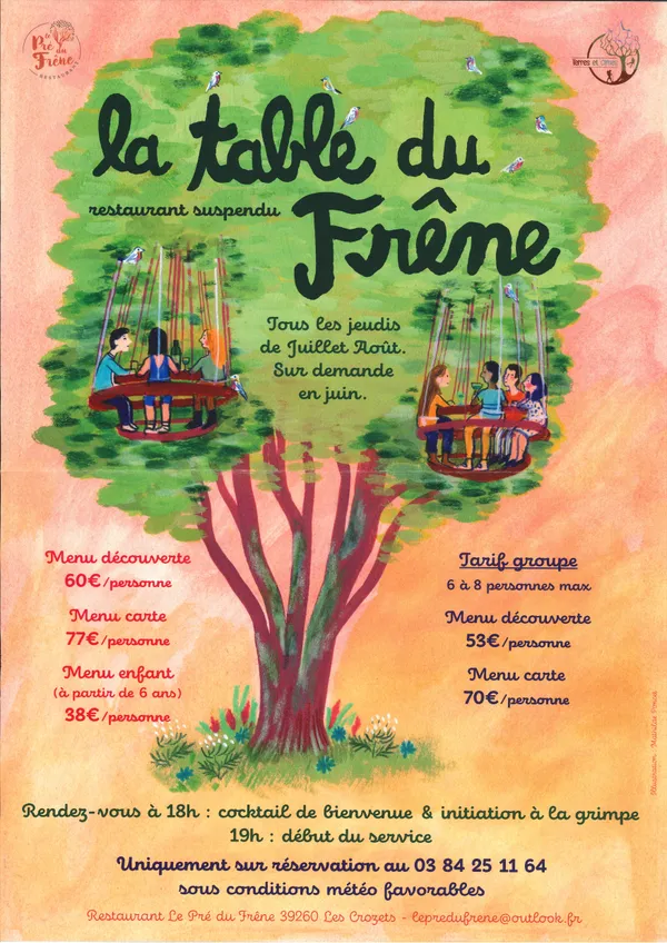 La table du frêne