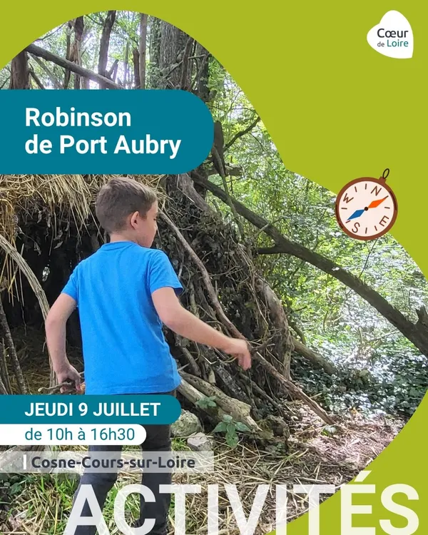 Robinson du Port Aubry - Journée nature pour les enfants de 6-12 ans