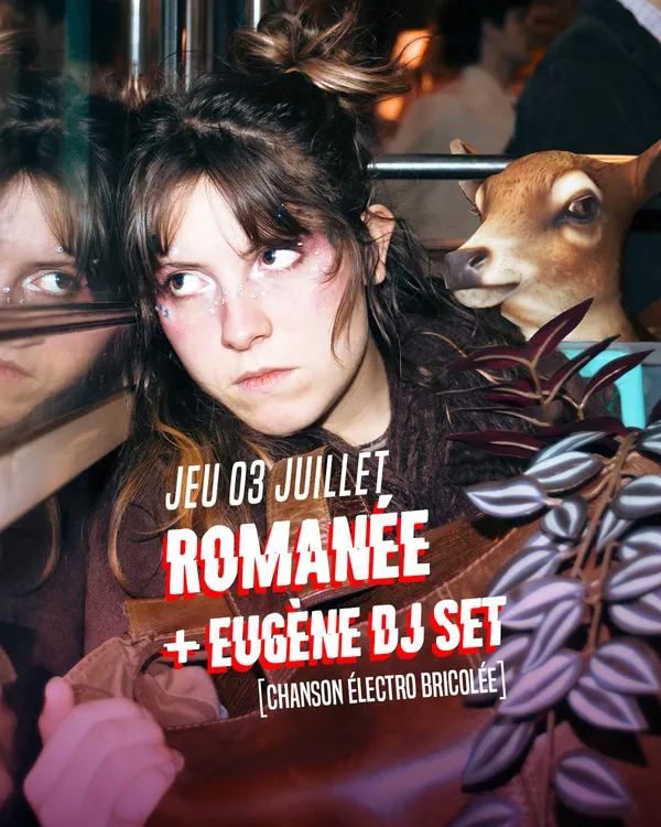 ROMANÉE + EUGÈNE dj set en partenariat l’association DUCH