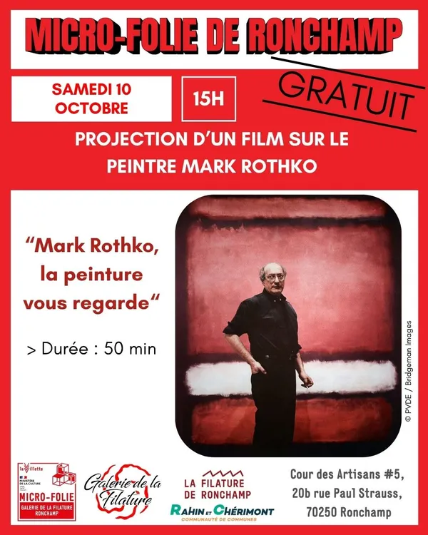 Film "Mark Rothko, la peinture vous parle"