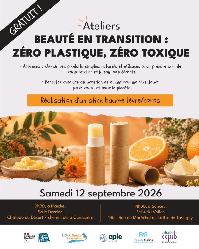 Atelier - Beauté en transition : Zéro plastique, Zéro toxique