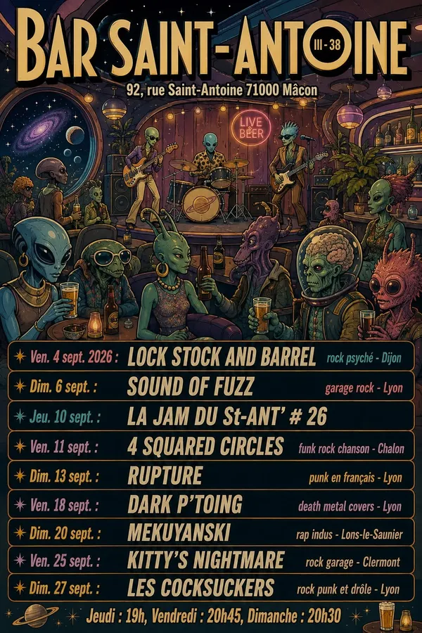 Concert : Lock Stock and Barrel