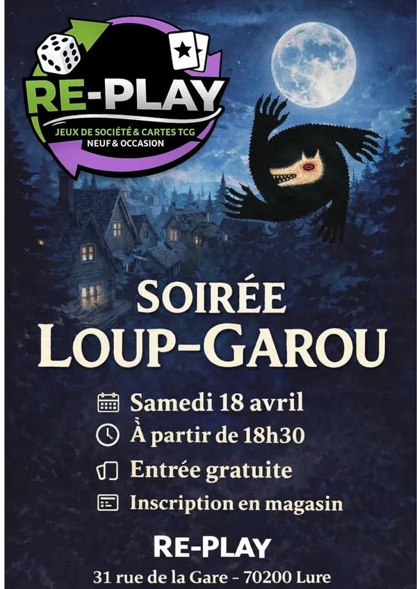 Soirée Loup Garou