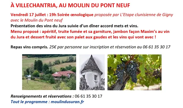 Soirée œnologique