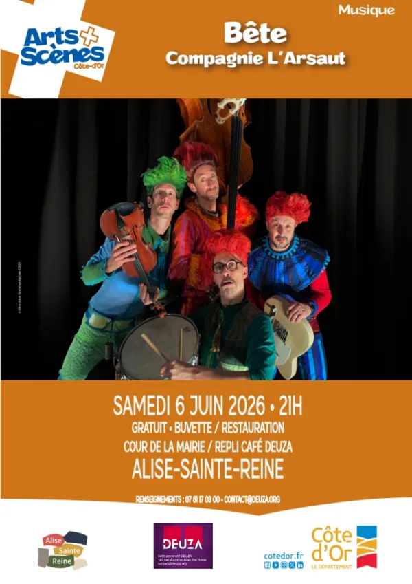 Spectacle musical "Bête" par la Cie Arsaut 