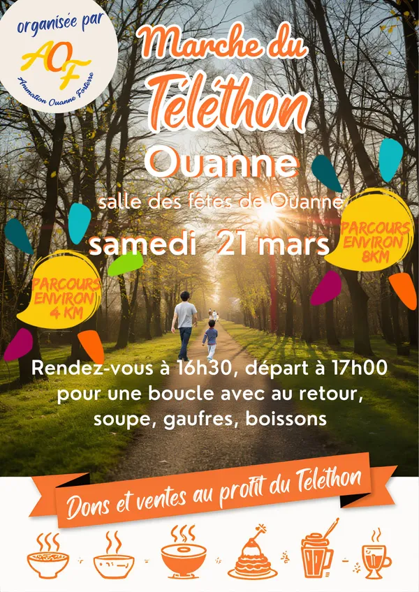 Marche au profit du téléthon 2026
