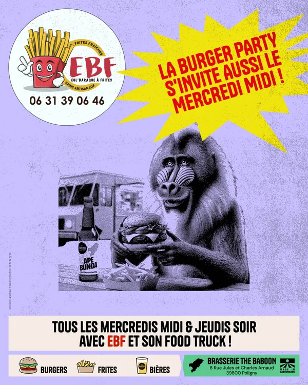 Burger Party avec Ebf Foodtruck