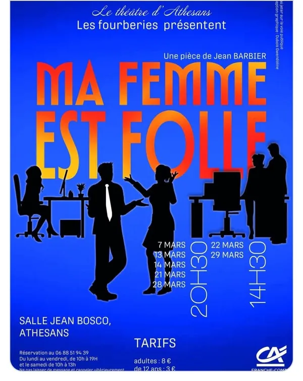 Soirées théâtre avec la troupe des Fourberies d'Athesans