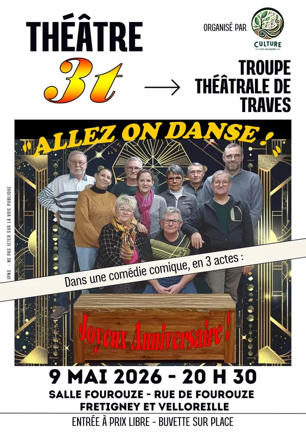 Théâtre à Fretigney et Velloreille