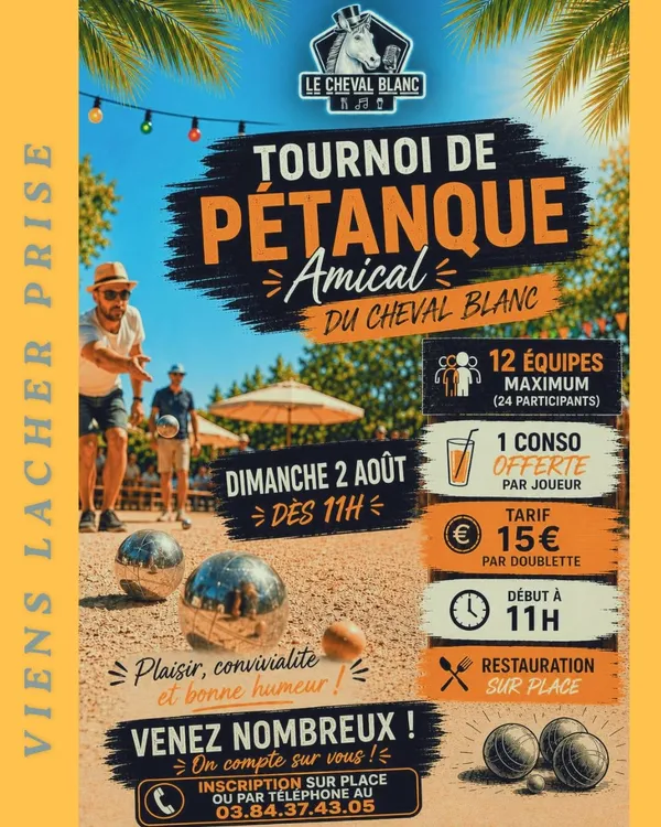 Tournoi de pétanque