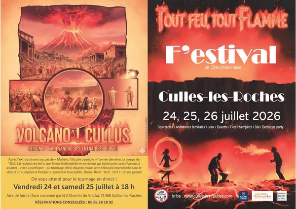 10ème F'estival en Côte chalonnaise "Tout feu, tout flamme"