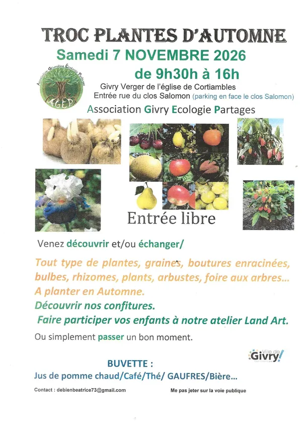 Troc plantes d'automne