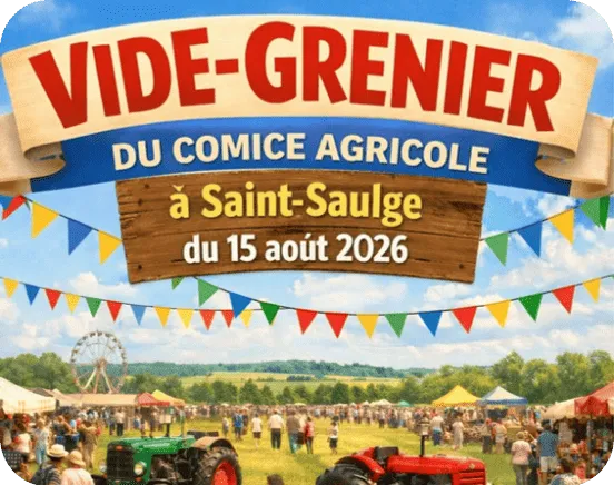 BROCANTE VIDE-GRENIER DE ST-SAULGE