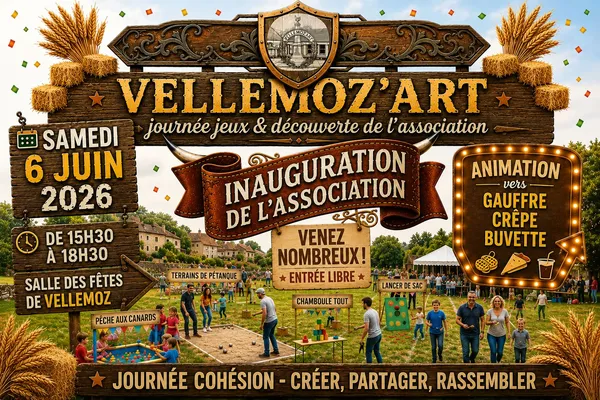 VELLEMOZ’ART – Journée jeux & découverte à Vellemoz