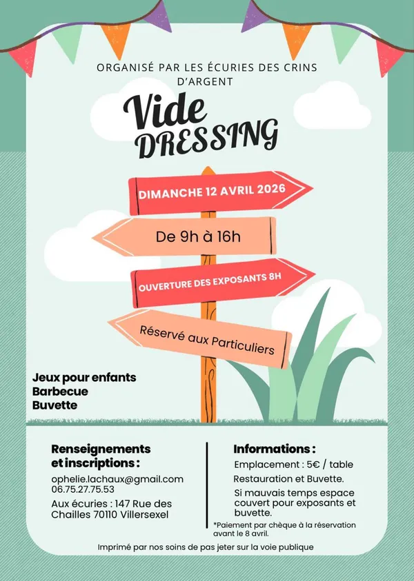 Vide dressing