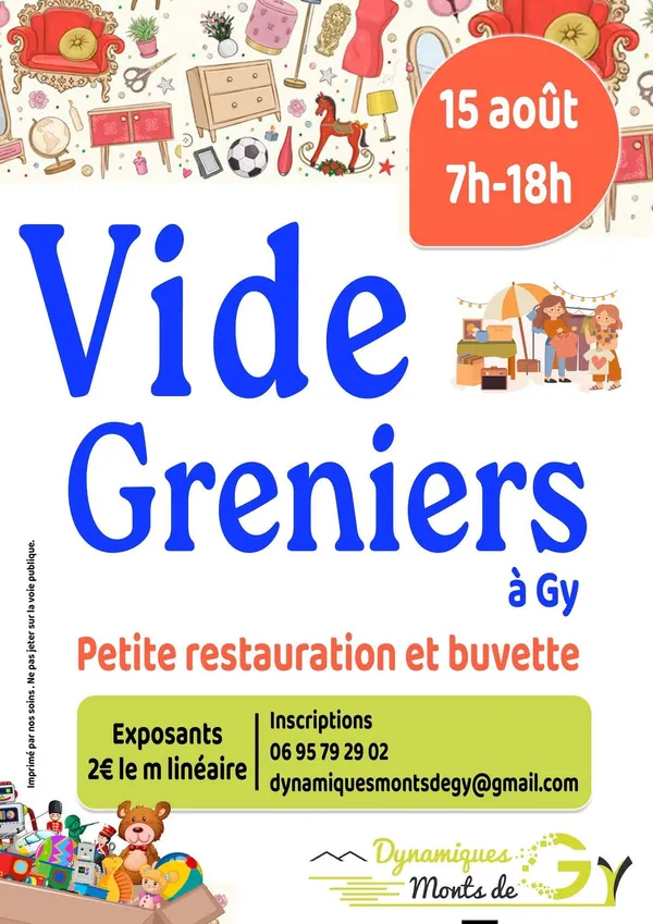 Vide-greniers à Gy