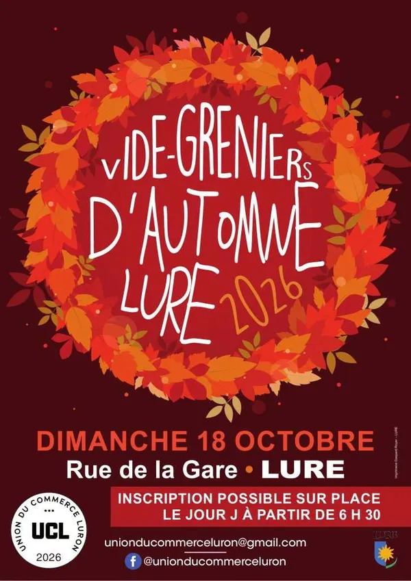 Vide-greniers d’automne – Lure