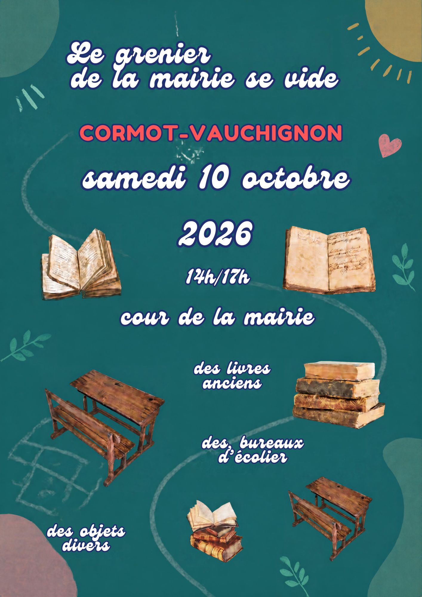 Le grenier de la mairie de Cormot-Vauchignon se vide !