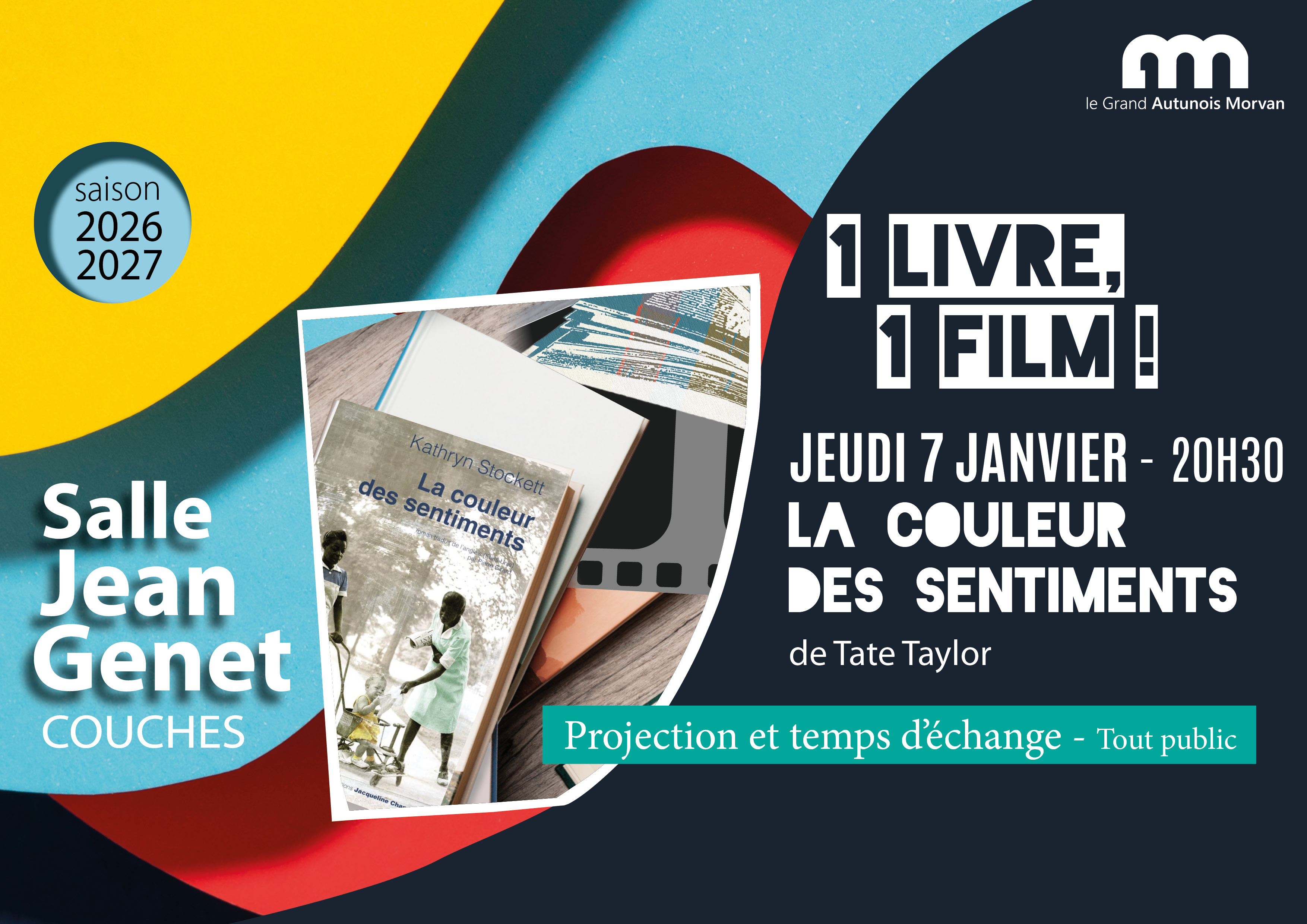 1 Livre 1 Film : La couleur des sentiments