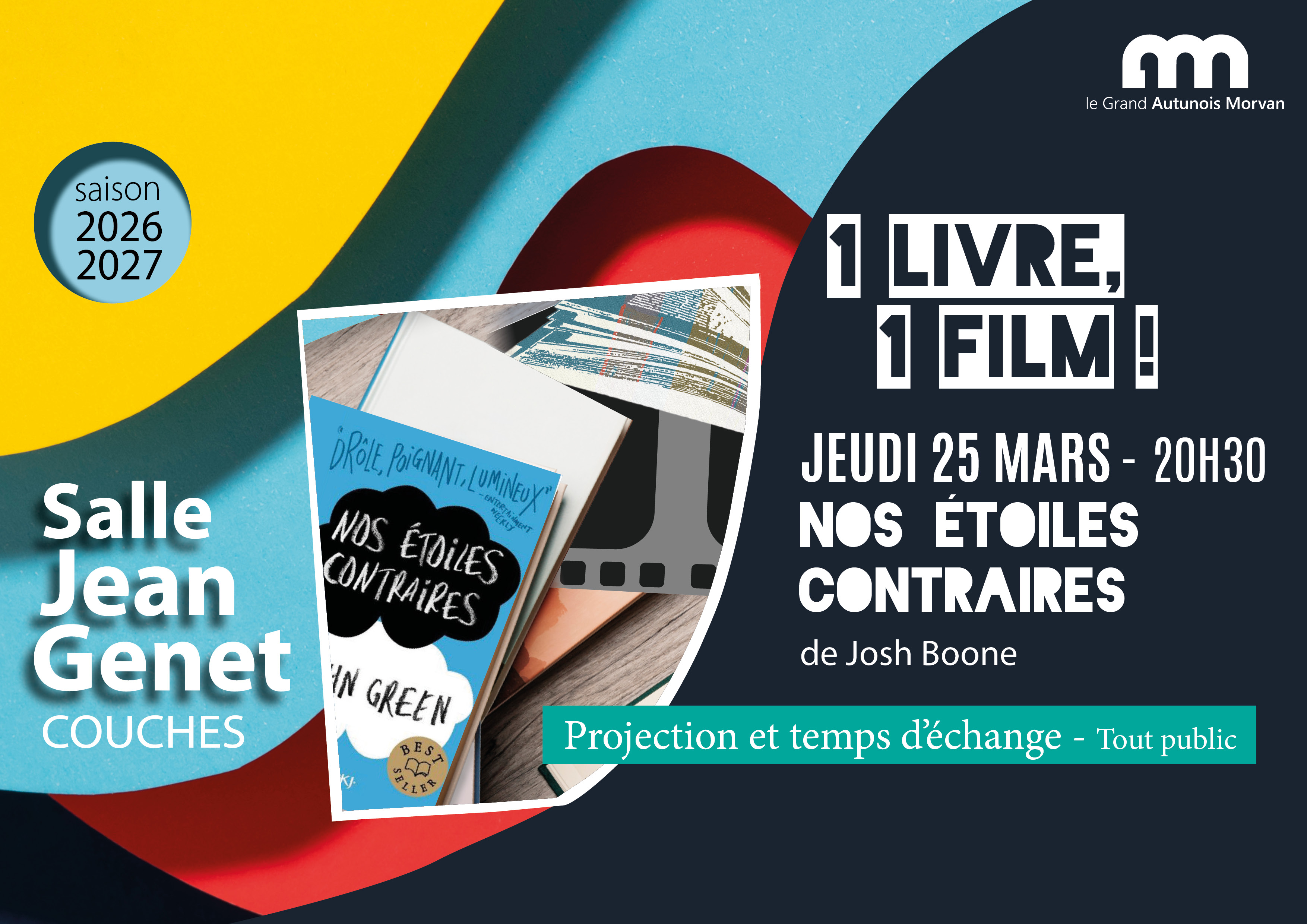 1 Livre 1 Film : Nos étoiles contraires