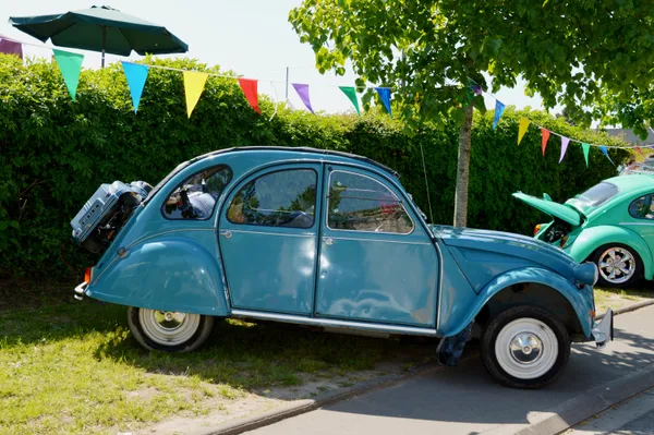 Exposition de voitures anciennes