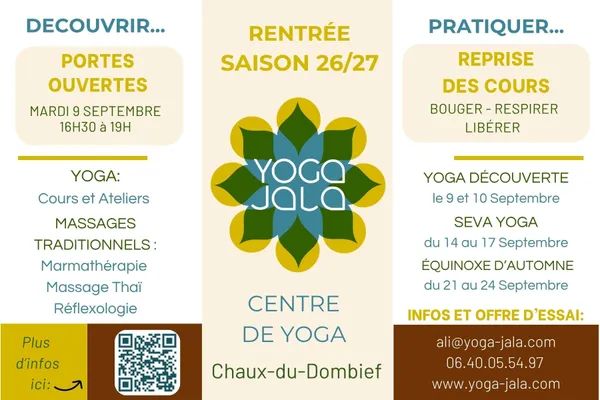 Portes Ouvertes - Yoga Jala