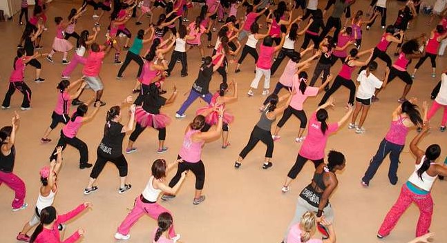 Soirée zumba fitness contre le cancer du sein