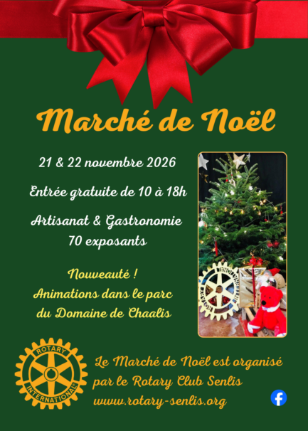 Marché de Noël au Domaine de Chaalis