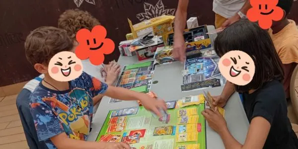 Initiation jeux de carte Pokémon