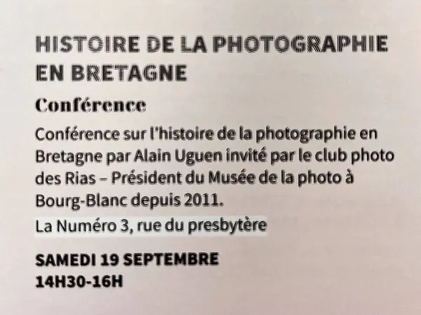 Histoire de la photographie en Bretagne