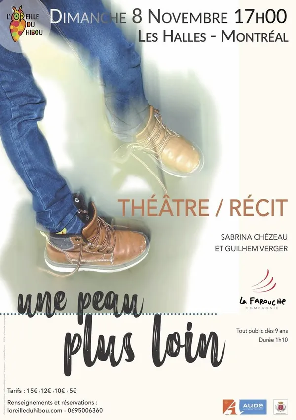 Une peau plus loin - Récit théâtre