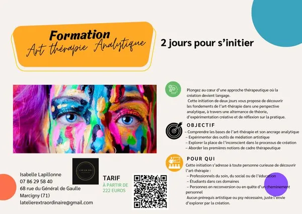 Formation Initiation à l'Art thérapie Analytique de 2 jours