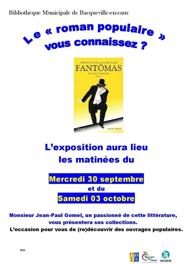 Exposition « Le Roman Populaire »