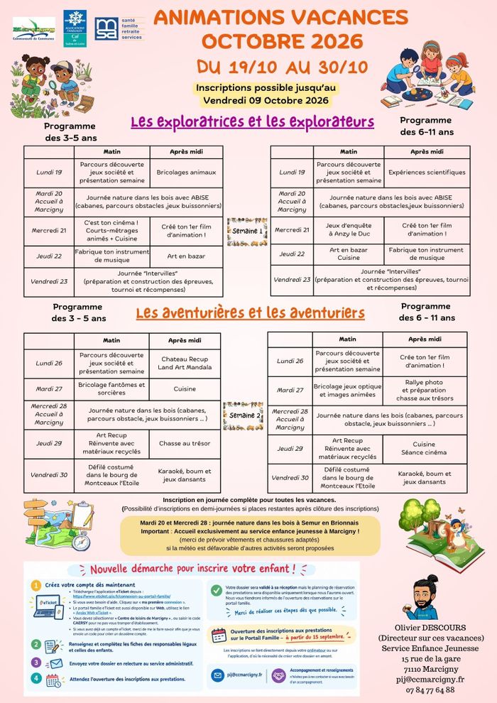 Accueil de loisirs CC Marcigny