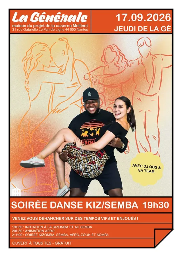 Soirée danse kizomba/semba