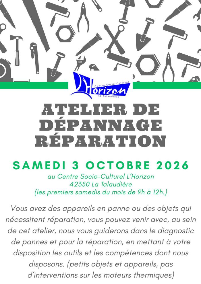 Atelier dépannage et réparation