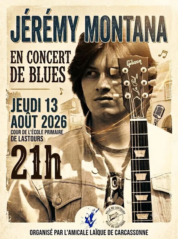 Concert de blues de Jérémy MONTANA